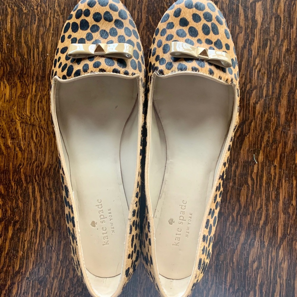 Kate Spade Leopard Flats